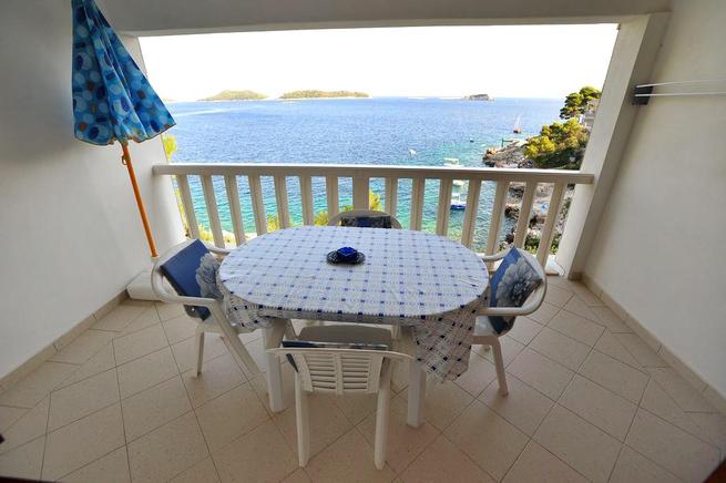 Balkon mit Meerblick 